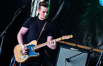 Lymelight Music Festival in Newcastle under Lyme town centre