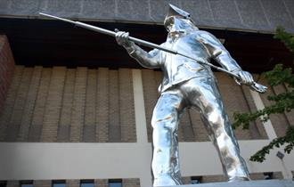 Man of Steel Public Art Stoke-on-Trent