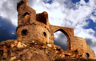 Mow Cop Castle