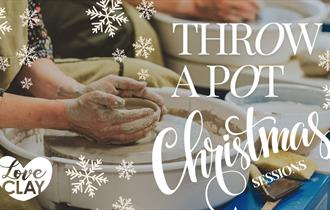Christmas Throw a Pot