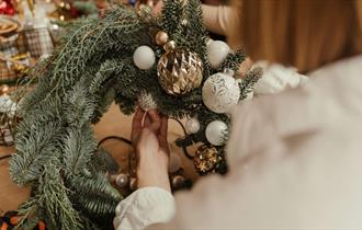 Christmas Wreath Making - The Tawny Hotel