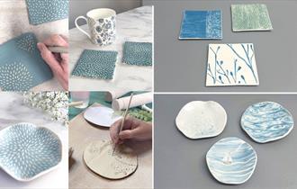 Porcelain Coaster and Trinket Dish Workshop