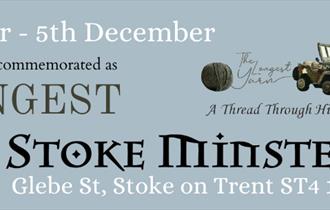 The Longest Yarn at Stoke Minster - 21 November to 5 December 2024