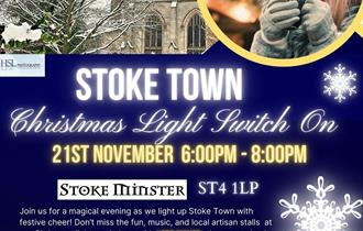 Stoke Town Christmas Light Switch On & Christmas Fayre