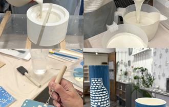 1 Day Slip Casting & Surface Decoration Workshop