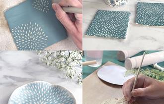 Porcelain Coaster and Trinket Dish Workshop