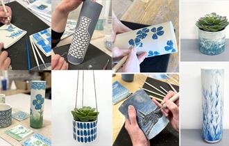 Decorate Your Own Stem Vase/ Planter Pot Workshop