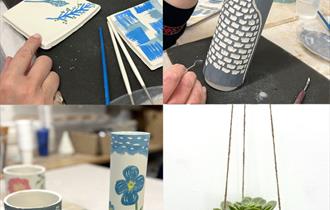 Decorate Your Own Stem Vase/ Planter Pot Workshop