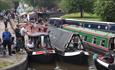 Etruria Canal Festival taking place on the Trent & Mersey canal at Etruria