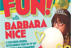 Fun! with Barbara Nice. Stoke-on-Trent Comedy Festival