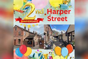 Harper Street 2nd Anniversary Event in collaboration with Middleport Matters