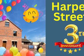 Harper Street 3rd Anniversary