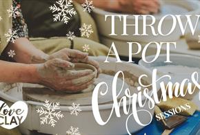 Christmas Throw a Pot