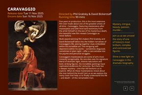 Caravaggio - Exhibition On Screen