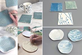 Porcelain Coaster and Trinket Dish Workshop