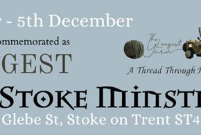 The Longest Yarn at Stoke Minster - 21 November to 5 December 2024