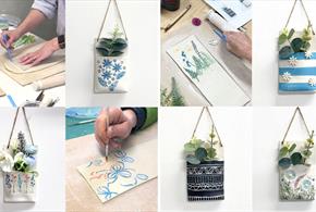Hanging Wall Planter Pocket Pottery Workshop