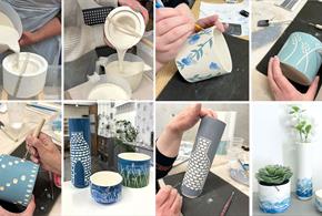 1 Day Slip Casting & Surface Decoration Pottery Workshop
