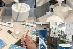 1 Day Slip Casting & Surface Decoration Workshop