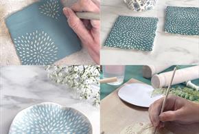 Porcelain Coaster and Trinket Dish Workshop
