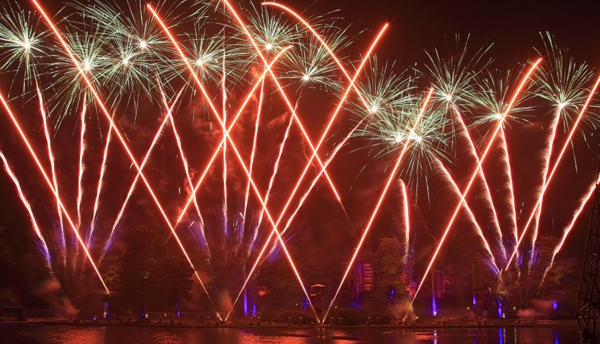 The ultimate fireworks display at Alton Towers Resort