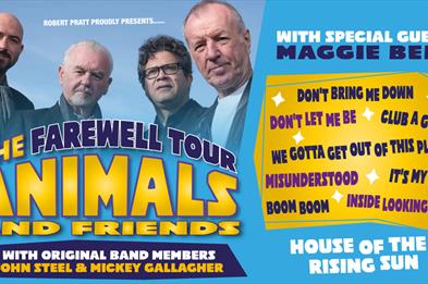 The animals Farewell Tour at the Victoria Hall in Stoke-on-Trent