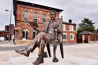 Arnold Bennett Statue Stoke-on-Trent