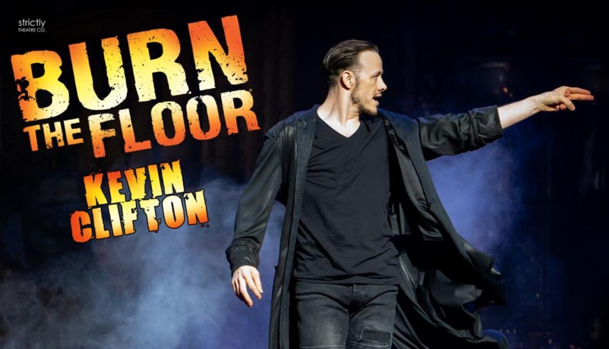 Kevin Clifton Burn the Floor at the Regent Theatre Stoke-on-Trent