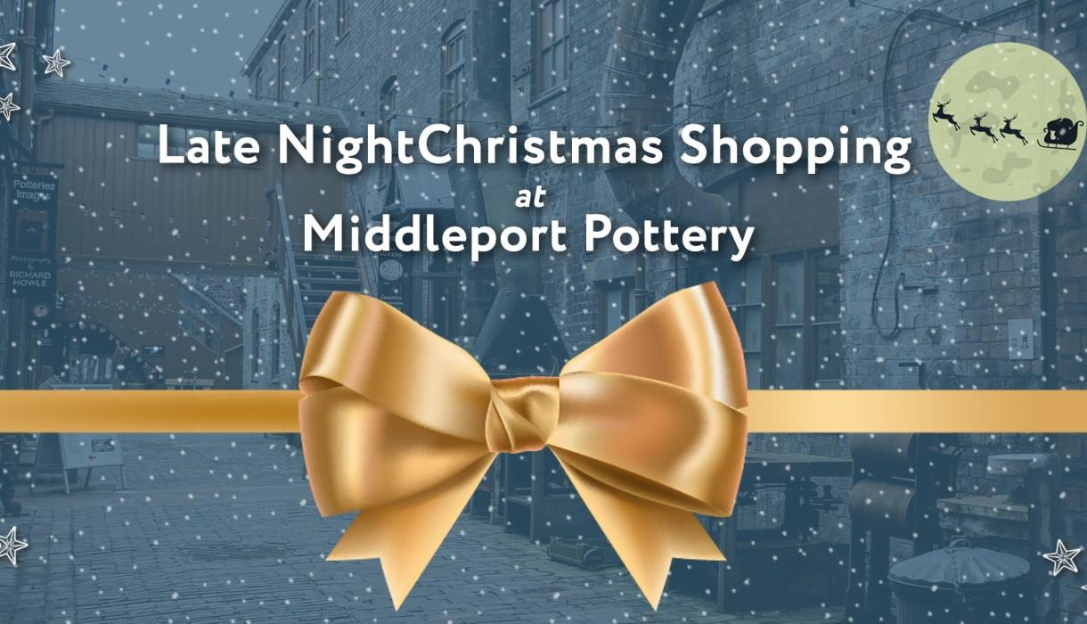 Late Night Shopping at Middleport Pottery
