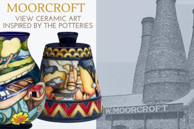 Moorcroft Ceramic Art inspired by the Potteries