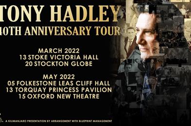 Tony Hadley at the Victoria Hall in Stoke-on-Trent