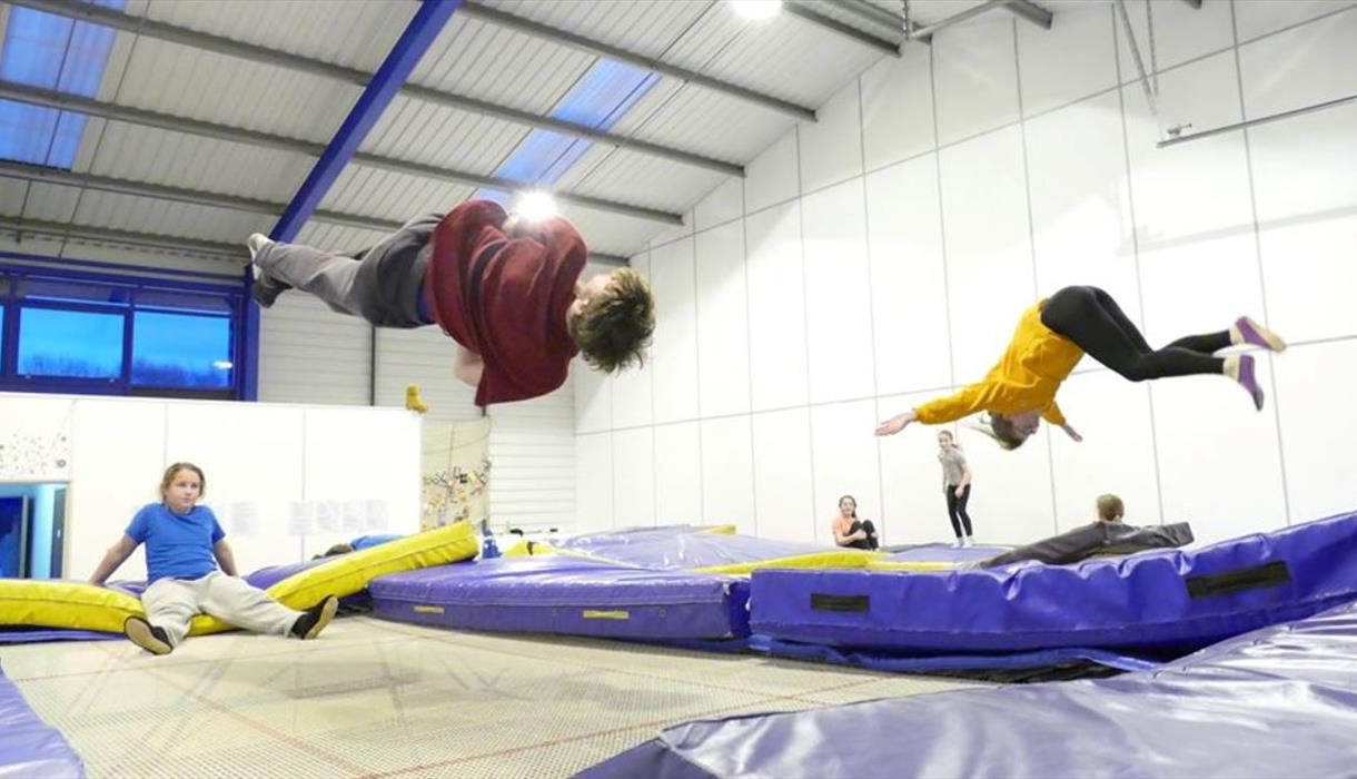 Tumbling Trampoliners