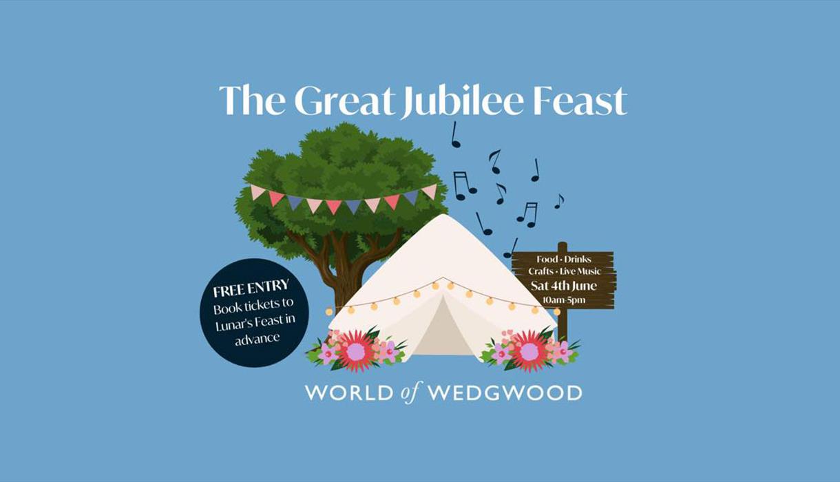 The Great Jubilee Feast at World of Wedgwood, Staffordshire