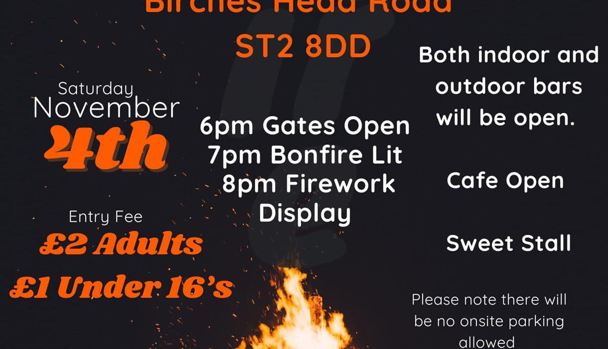 Abbey Hulton United FC Annual Bonfire and Fireworks Display