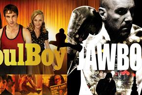 Image shows the posters for the two films in this double bill - Soulboy and Jawbone