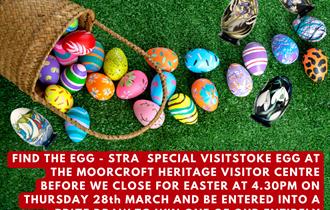 Find The Visit Stoke Egg