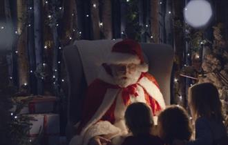 Story Time in Santa's Grotto