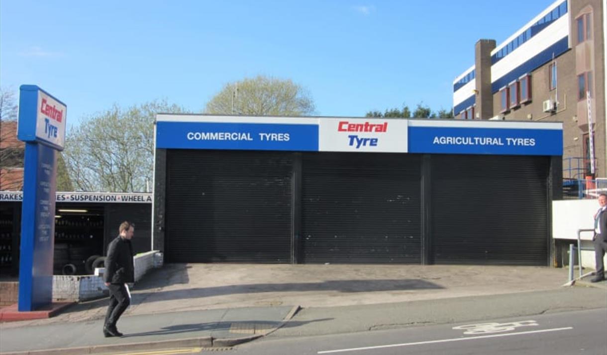 Central Tyre Garage in StokeonTrent City Centre, StokeonTrent Stoke BID