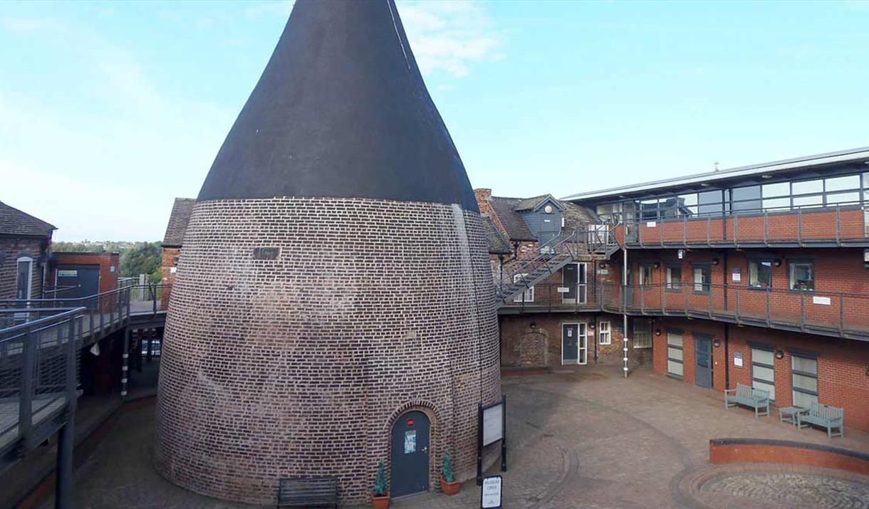 view outside the kiln