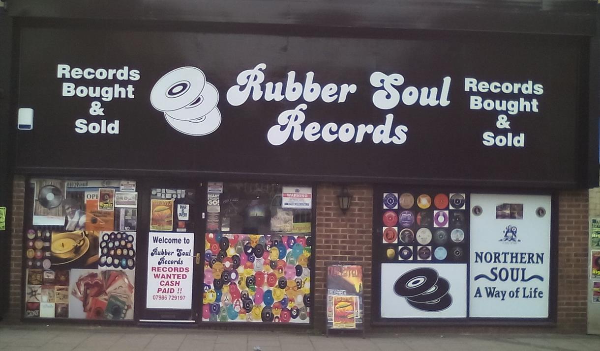 Rubber Soul Records Shop Music in StokeonTrent City Centre, Stoke