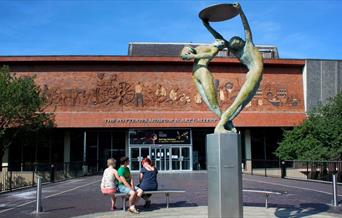 Front of the Potteries Museum & Art Gallery