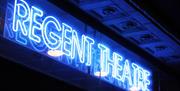 Regent Theatre neon sign