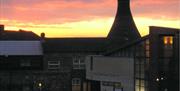 Dudson Museum at twilight