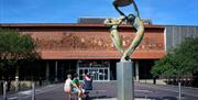 Front of the Potteries Museum & Art Gallery