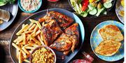 A selectinon of Nando's dishes