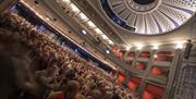 Audience in the Regent Theatre auditorium