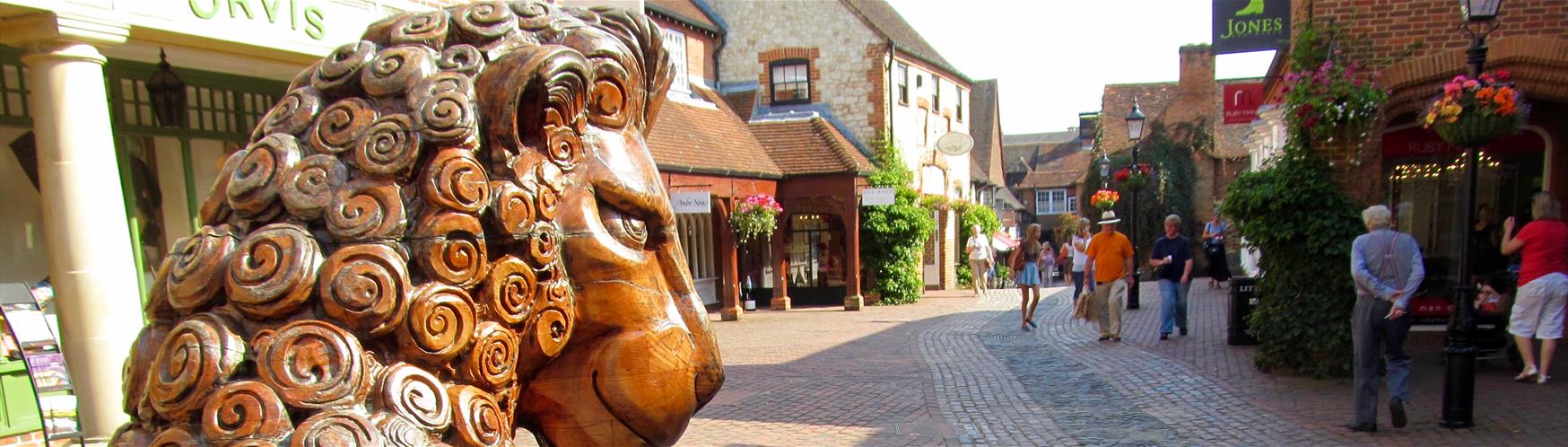 Lion and the Lamb, Farnham