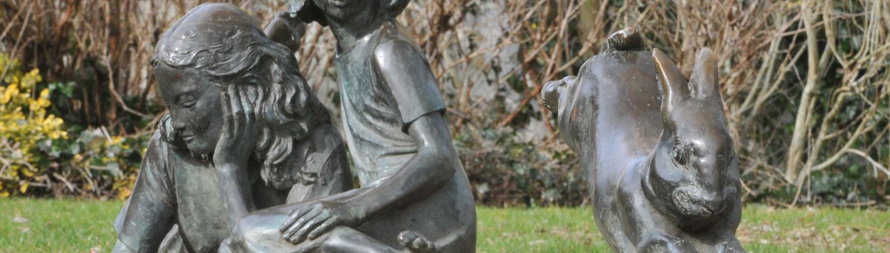Statue of Alice and the Rabbit, Guildford