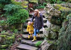 Follow the trail around the gardens