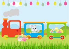 Easter Bunny Train Ride